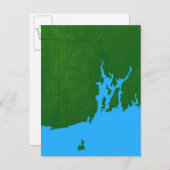 Karte der Insel Rhode (Vorne/Hinten)