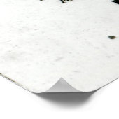 Karte der Insel Südpazifik, 1800 Poster (Ecke)