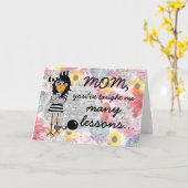 Karte der Jailbird-Mutter Tages (Gelbe Blume)