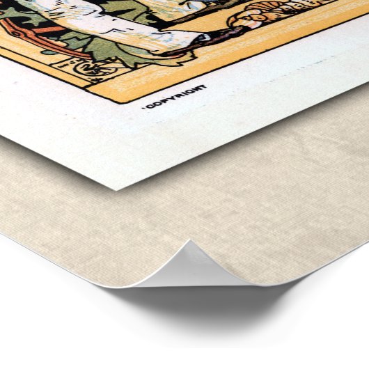 Karte der Kaiserlichen Föderation des Britischen R Poster (Ecke)