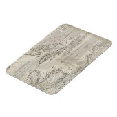 Karte der Karibik | 1715 Magnet (Linke Seite)