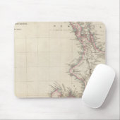 Karte der Kolonie von Neuseeland Mousepad (Mit Mouse)