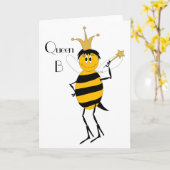 Karte der Königin-B (Gelbe Blume)