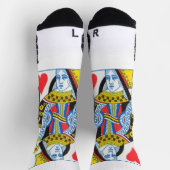 KARTE DER KÖNIGIN SOCKEN (Oben)