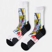 KARTE DER KÖNIGIN SOCKEN (Links)