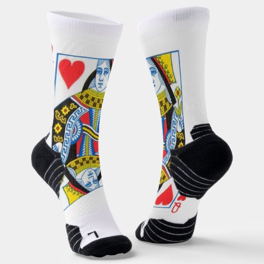 KARTE DER KÖNIGIN SOCKEN (Gewinkelt)