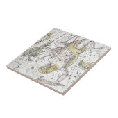 Karte der Konstellations-Platte VIII Fliese (Seite)