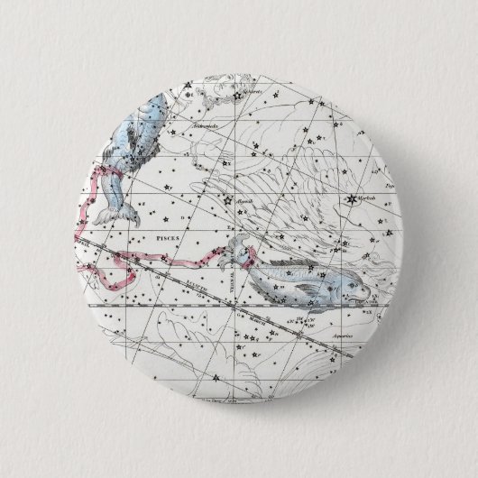 Karte der Konstellations-Platte XXII Button (Vorderseite)