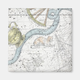 Karte der Konstellations-Platte XXVI Magnet
