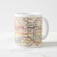 Karte der Londoner Untergrund Railways