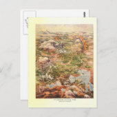 Karte der Luftaufnahme-1910 - Yellowstone (Vorne/Hinten)