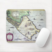 Karte der Magellan Straßen, Patagonia Mousepad (Mit Mouse)