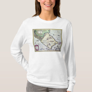 Karte der Magellan Straßen, Patagonia T-Shirt