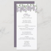 Karte der Malerei Wisteria (Vorne/Hinten)