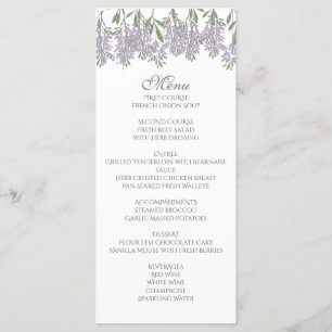 Karte der Malerei Wisteria