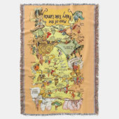 Karte der Märchenlandschaften, Krustendecke Decke (Vorderseite Vertikal)