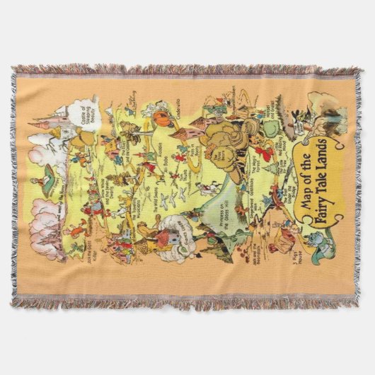 Karte der Märchenlandschaften, Krustendecke Decke (Vorderseite)