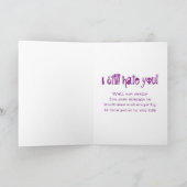 Karte der Mutter Tages: Jugendlich Angst (Innenseite)