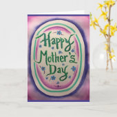 Karte der Mutter Tages: Jugendlich Angst (Gelbe Blume)