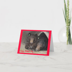 Karte der Mutter Tages- Mamma u. Junges