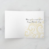 Karte der Mutter Tages- Mary Cassatt (Innenseite)