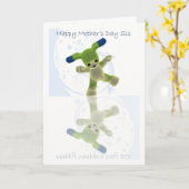 Karte der Mutter Tages, Schwester (Gelbe Blume)