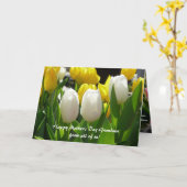 Karte der Mutter Tagesfür Großmutter von den (Gelbe Blume)