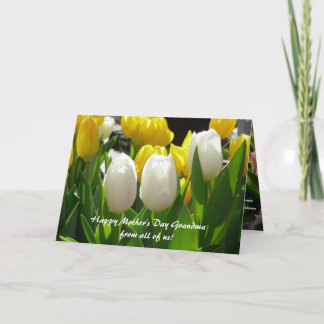 Karte der Mutter Tagesfür Großmutter von den