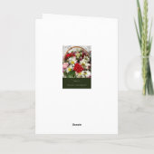 Karte der Mutter Tagesfür Tante (Rückseite)