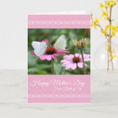 Karte der Mutter Tagesvon beiden von uns mit (Gelbe Blume)