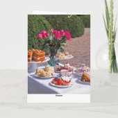 Karte der Nachmittagsteemutter Tages (Rückseite)