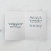 Karte der nationalen Polizeiwoche 2023 (Innenseite)