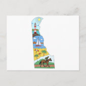 Karte der Nationalparks von Delaware Sea Beach (Vorderseite)