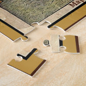 Karte der neuen Welt, Amerika von Sebastian Munste Puzzle (Seite)