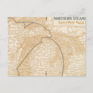 Karte der Northern Steship Company