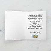 Karte der Orchideen-Mutter Tages (Innenseite)