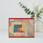 Karte der Oz- und der umliegenden Länder (Stehend Vorderseite)