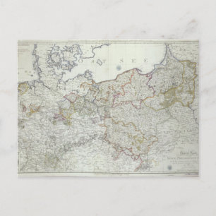 Karte der preußischen Staaten im Jahre 1799
