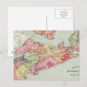 Karte der Provinz Nova Scotia (Vorne/Hinten)