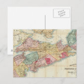 Karte der Provinz Nova Scotia 2 (Vorne/Hinten)