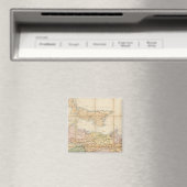 Karte der Provinz Nova Scotia Magnet (In Situ (Geschirrspüler))