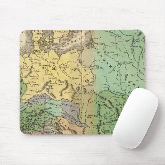Karte der Provinzen im Römischen Reich Mousepad (Mit Mouse)