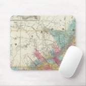 Karte der Provinzen Kanadas Mousepad (Mit Mouse)