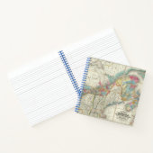 Karte der Provinzen Kanadas Notizblock (Innenseite)