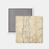 Karte der Provinzen Neuspaniens Magnet (Vorderseite/Rückseite)