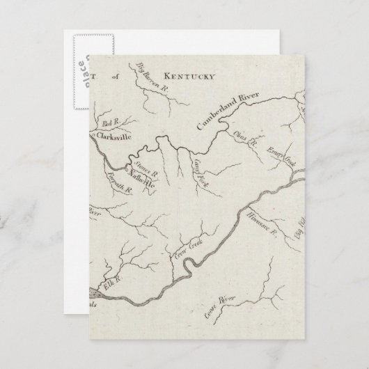 Karte der Regierung von Tennessee (Vorne/Hinten)