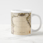 Karte der Region Venedig, Italien Jumbo-Tasse (Rechts)