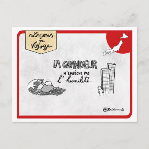 Karte der Reise: Demut nach japanischem Vorbild