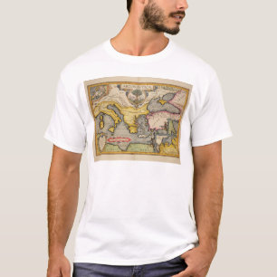 Karte der Reise der Argonauten T-Shirt