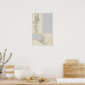 Karte der Republik Chile 915 Poster (Küche)